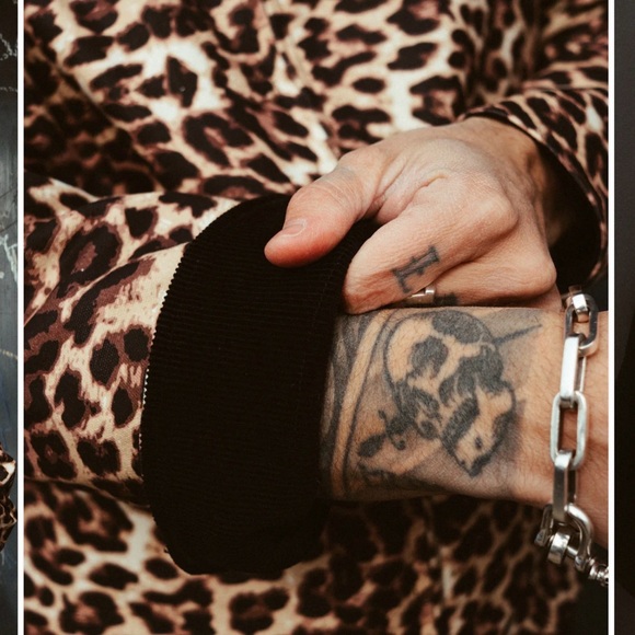 Leopard Print Utility/Work Jacket - Picture 4 of 6